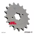 JT Eturatas JTF569.17 - Moottoripyörän eturattaat - 274-F569-17 - 1