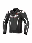 MP- nahkatakki Alpinestars GP Force v2, musta/valkoinen -  -  - 1