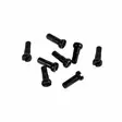 Nippeli sapim, 2 x 13,5 mm musta, 100 kpl. - Nippelit - 60907 - 1