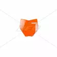 UFO Etunumerokilpi KTM125-525 SX/SXF 16- Oranssi 127 - Crossipyörän numerokilvet - 650-4063-127 - 1