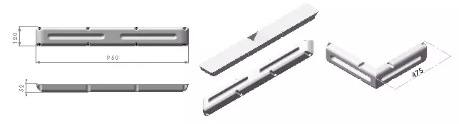 Dan-Fender Mini Multi Dock harmaa törmäy - Veneen lepuuttajat - 507-54053717 - 1