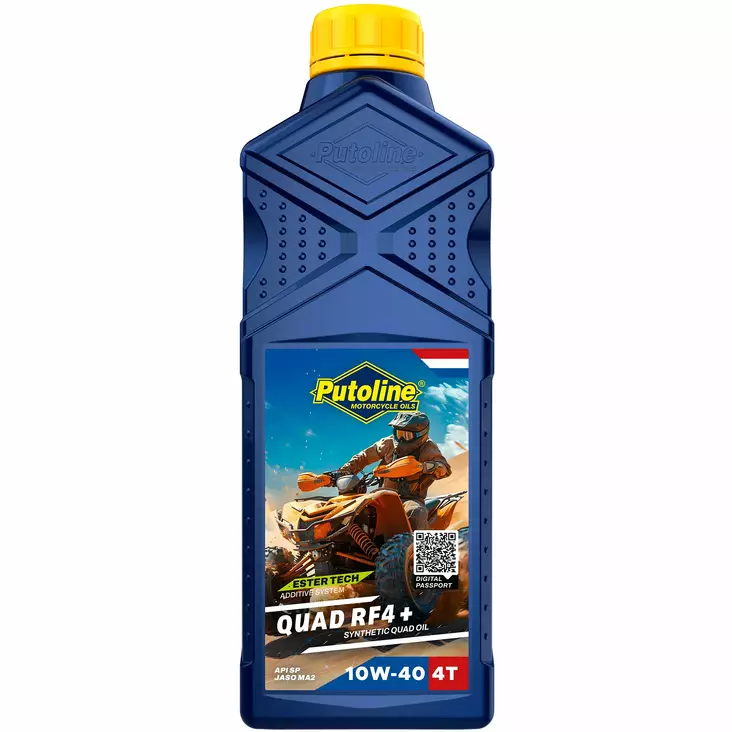 Putoline Ester Tech Quad RF4+ 10W-40 Moottoriöljy 1L - 4-T Moottoriöljyt - 554-70307 - 1