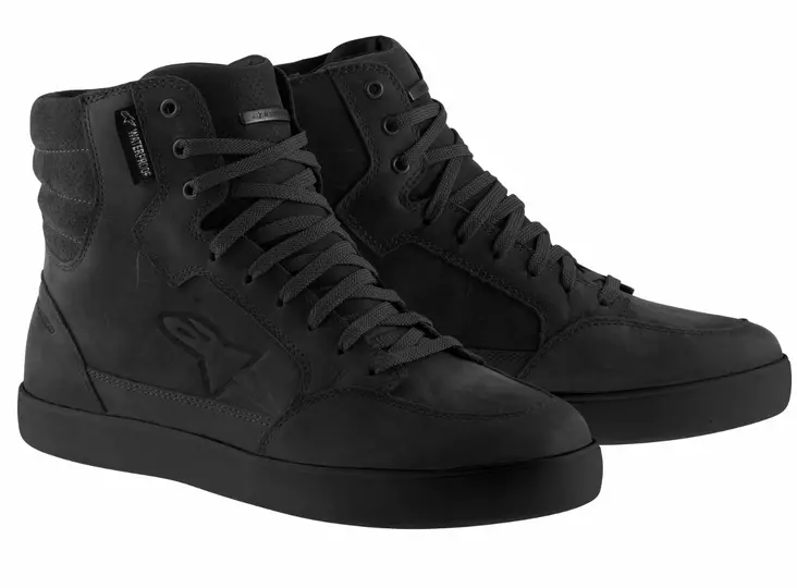 Ajokenkä Alpinestars J-6, vedenpitävä, musta - Ajokengät - D388327 - 1