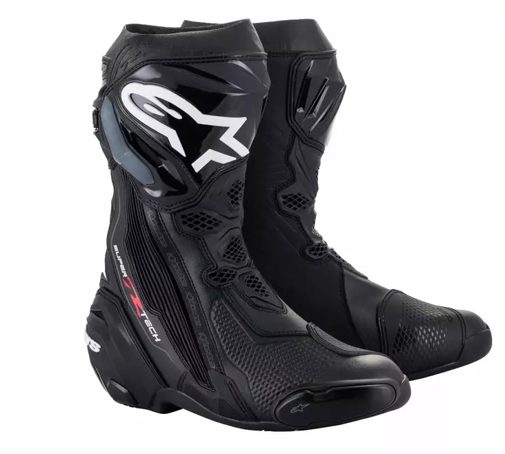 Ajosaappaat Alpinestars Supertech R v2, musta - Ajokengät - D372847 - 1