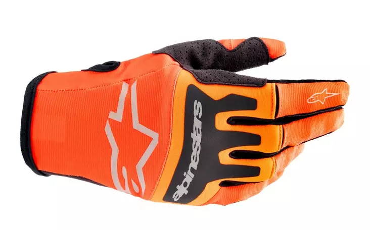 Alpinestars crossihanskat Techstar Hot Oranssi - Crossihanskat - D438487 - 2