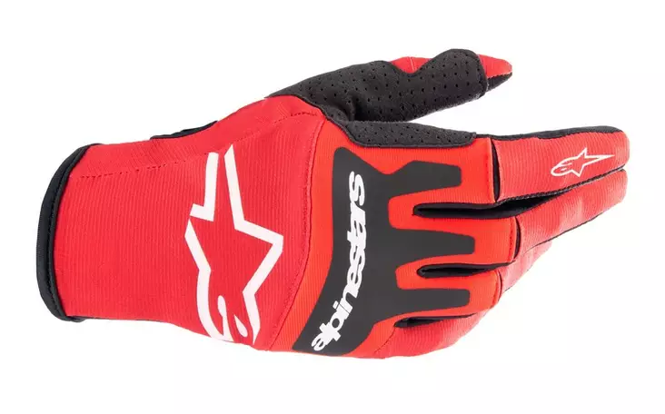 Alpinestars crossihanskat Techstar Punainen/Musta - Crossihanskat - D438497 - 2