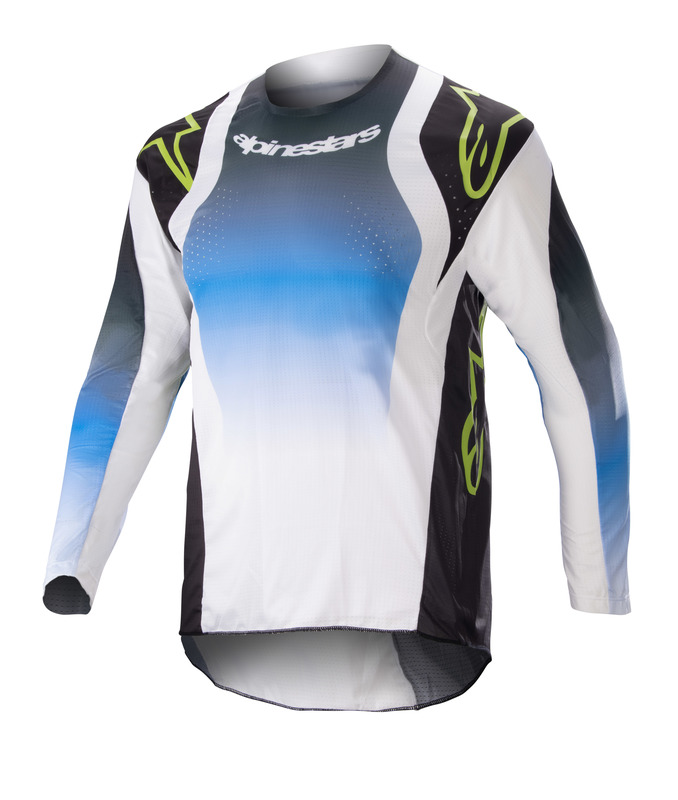 Alpinestars crossipaita Racer Nuorten Push Sininen/Valkoinen - Lasten crossipaidat - D438027 - 2