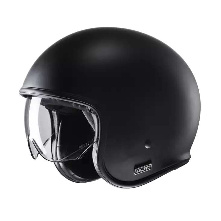 Avokypärä HJC V30, mattamusta - Umpikypärät - 630-20047 - 1