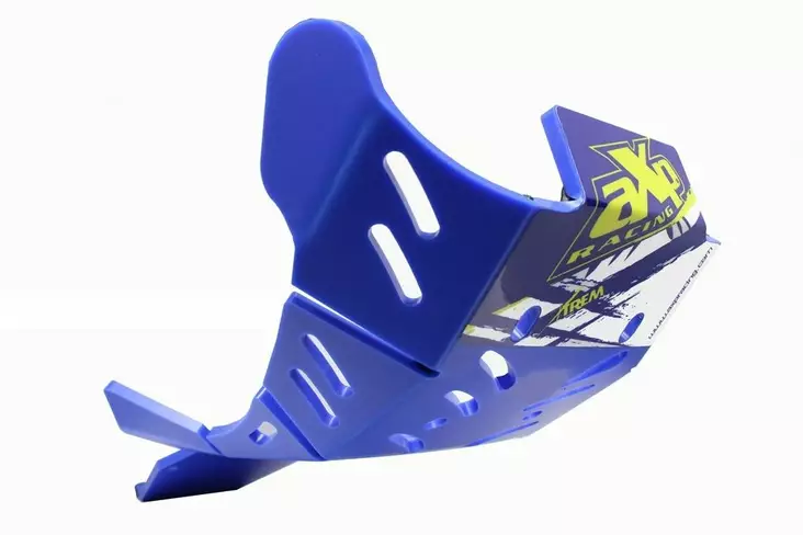 AXP Xtrem HDPE Skid Plate Blue Sherco 250SEF FACTORY-300SEF FACTORY-250SEFR-300S - Crossipyörän pohjapanssarit - 397-AX1537 - 1