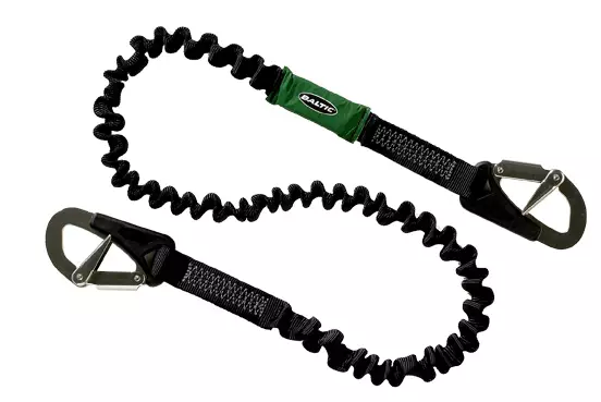 Baltic Joustava turvaköysi kahdella koukulla 2m - Veneen turvavaljaat/köydet - 128-4-0107 - 1