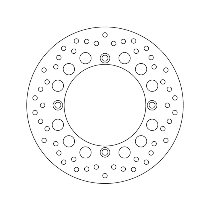 Brembo Jarrulevy Serie Oro - Moottoripyörän jarrulevyt - 232-68B407C7 - 1