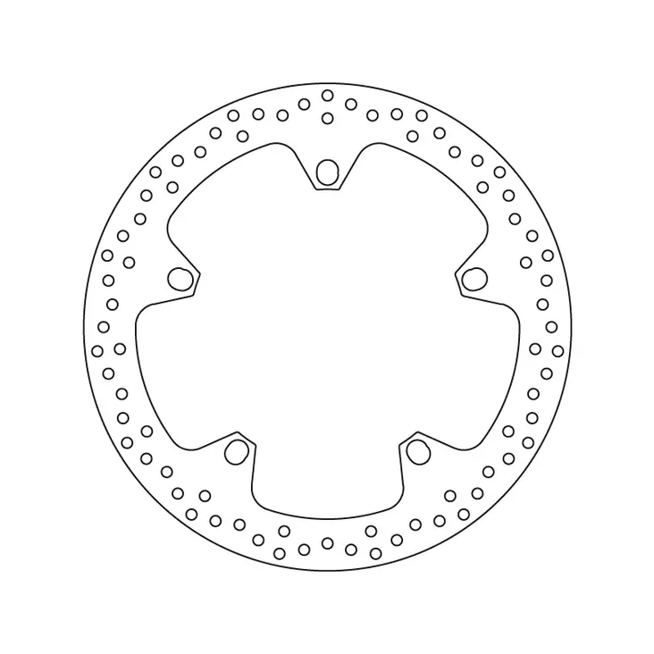 Brembo Jarrulevy Serie Oro - Moottoripyörän jarrulevyt - 232-68B407D7 - 1