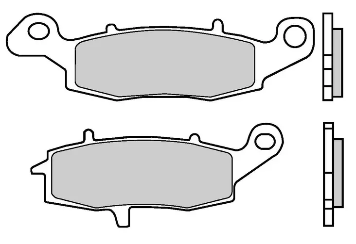 Brembo Jarrupalat Carbon Ceramic 07KA1807 - Moottoripyörän jarrupalat - 231-KA1807 - 2