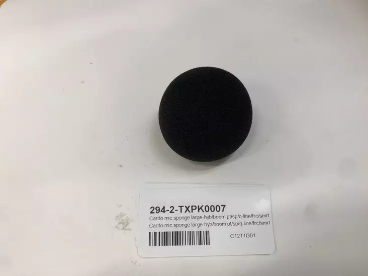 Cardo mic sponge large-hyb/boom pt/sp/q-line/frc/smrth - Kypäräpuhelintarvikkeet - 294-2-TXPK0007 - 1