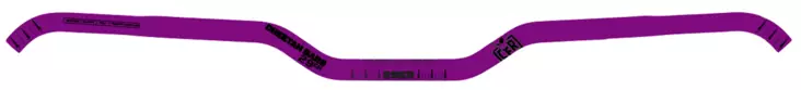CFR 29er Ohjaustanko, 1" 7/8 Lila/musta - Moottorikelkan ohjaustangot - 928-1059-07 - 1