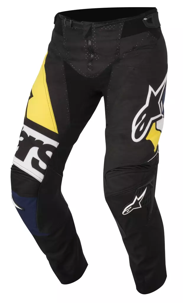Crossihousut Alpinestars Techstar Factory, musta/sini/kelta - Crossihousut - D227087 - 1