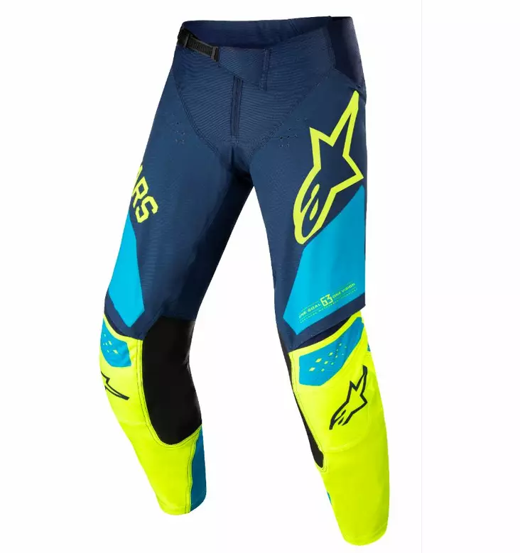 Crossihousut Alpinestars Techstar Factory, sininen/keltainen - Crossihousut - D393427 - 1