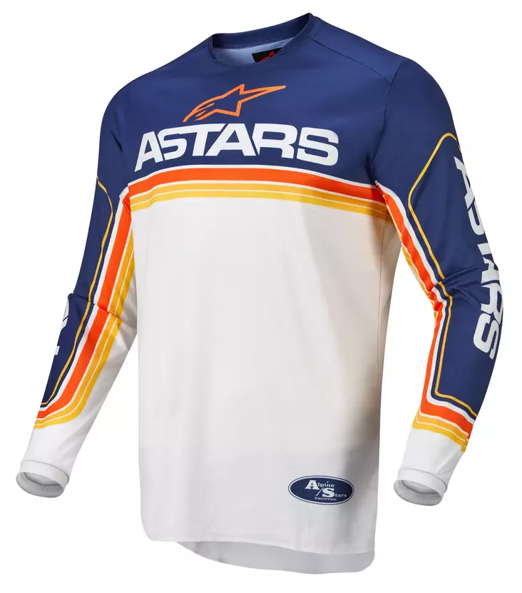 Crossipaita Alpinestars Fluid Speed, sininen/valkoinen/oranssi - Crossipaidat - D394277 - 1