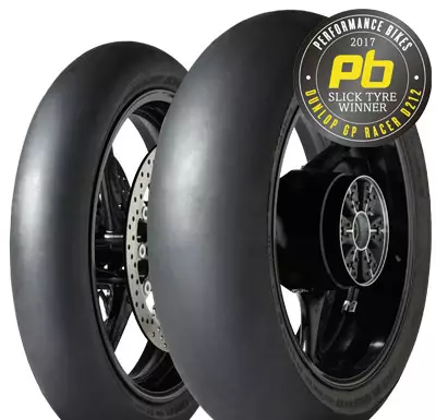 Dunlop Sportmax GP Racer Slick D212 200/55R17 TL E Re. - Moottoripyörän Dunlop renkaat - 544R-634647 - 1