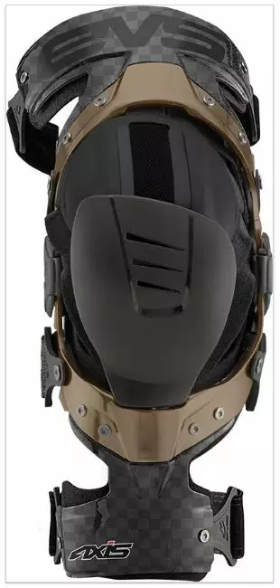 EVS Axis Pro polvisuoja, musta/kupari, pari - Polvi- ja kyynärsuojat - 642-8007 - 1