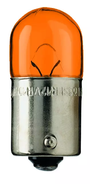 Flösser 12V 10W BA15s Amber - Polttimot - 12-1402507 - 1
