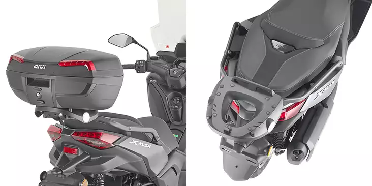 Givi Rear Rack Yamaha Xmax 300 (2023) - Moottoripyörän laukkujen kiinnikesarjat - 322-SR2167 - 1