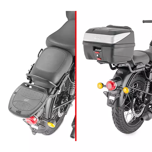 Givi Specific rear rack ENFIELD CLASSIC - Moottoripyörän laukkujen kiinnikesarjat - 322-SR9057 - 1