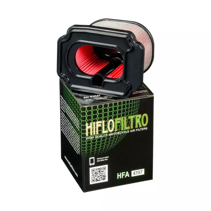 HiFlo ilmansuodatin HFA4707 - Moottoripyörän ilmansuodattimet - 20-4707 - 1