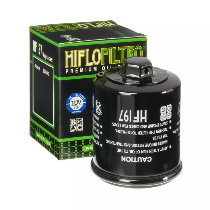 HiFlo öljynsuodatin HF197 - Moottoripyörän öljynsuodattimet - 20-HF197 - 1