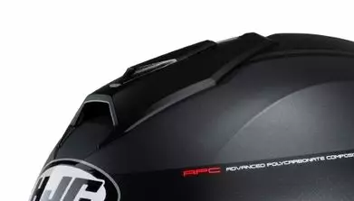 HJC Ilmastointi Top I90 Semi Flat Black - Kypärien varaosat - 631-20-47 - 1