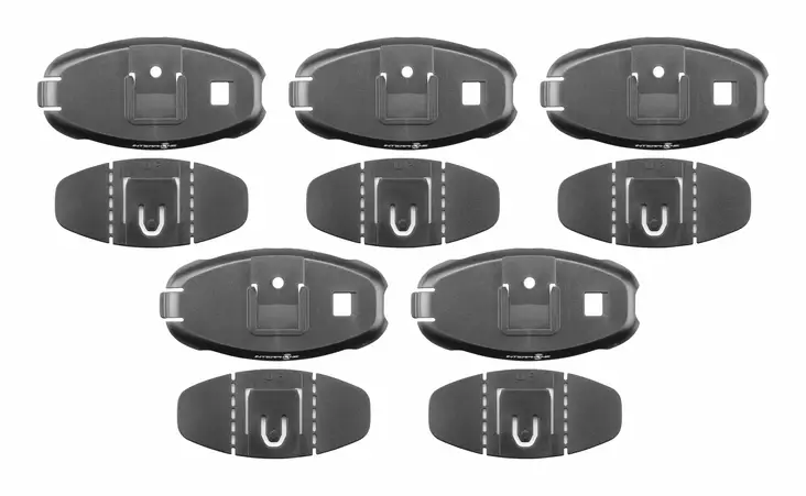 interphone kiinnikesetti 5kpl active - Kypäräpuhelintarvikkeet - 297-2337 - 1