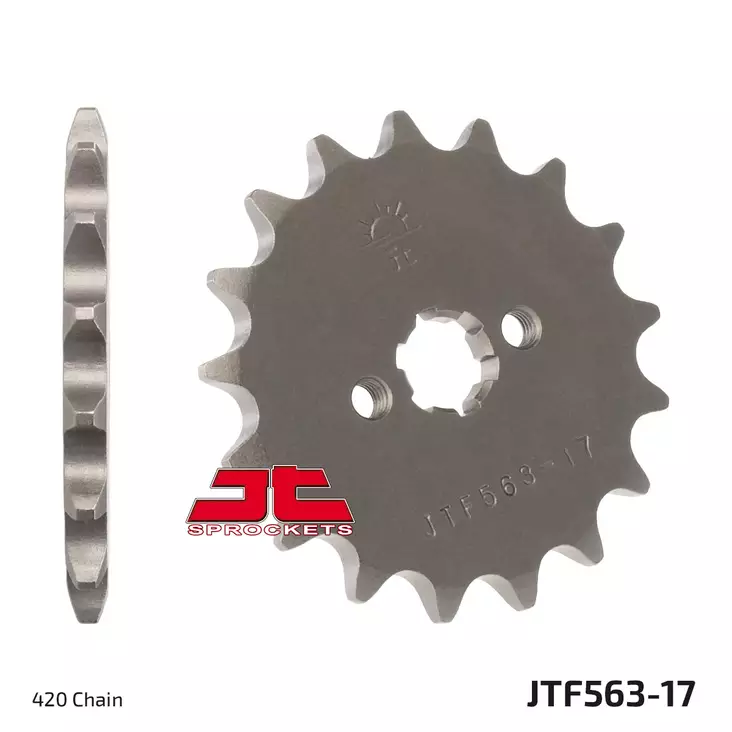 JT Eturatas JTF563.17 - Moottoripyörän eturattaat - 274-F563-17 - 1