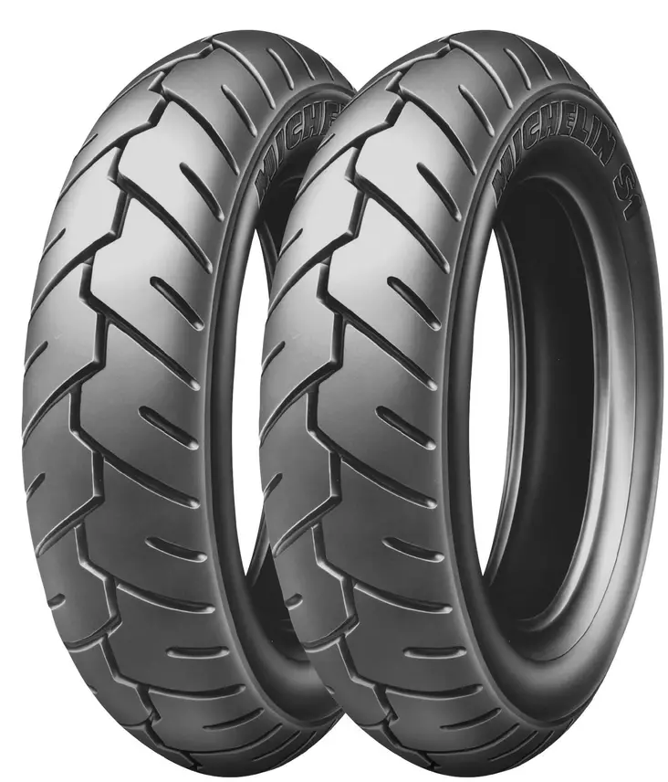 Michelin S1 100/90-10 56J TL/TT F/R - Skootterin renkaat - 25-104697 - 1