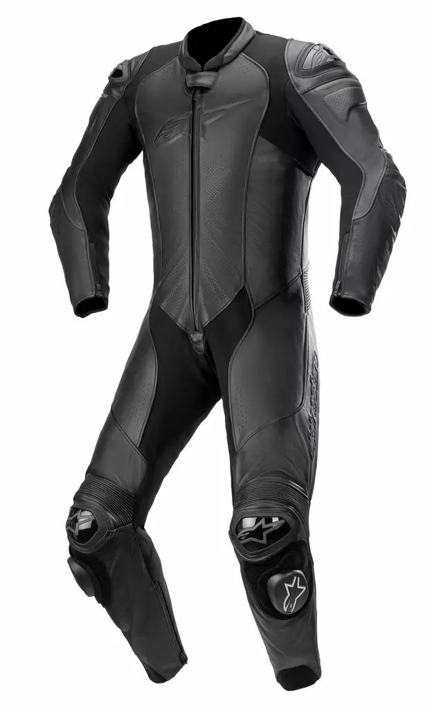 Miesten nahkapuku Alpinestars GP Plus v3, musta, yksiosainen - MP Nahkapuvut - D323527 - 1