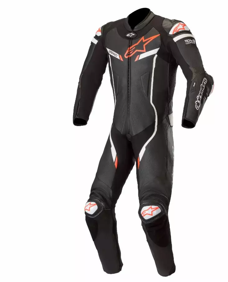 Miesten nahkapuku Alpinestars GP Pro v2 Tech Air, musta/valkoinen - MP Nahkapuvut - D260507 - 1