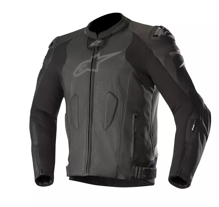Miesten nahkatakki Alpinestars Missile Tech-Air, musta - MP Nahkatakit - D224897 - 1