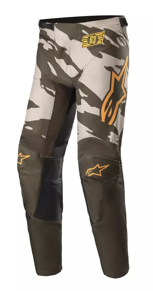 Nuorten crossihousut Alpinestars Racer Tactical Military sand - Lasten crossihousut - D393847 - 1