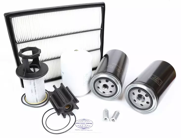 OSarja D6 - Veneen sisäperämoottorin osat - 117-23967 - 1