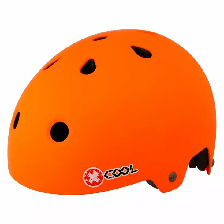 Pyöräilykypärä x-cool bmx mattaoranssi , 59-61 cm, säätöpannalla - Pyöräilykypärät - 69247 - 1