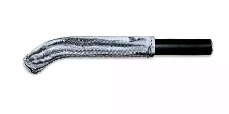 RSI 7" Tupit Musta-Valkoinen-Harmaa Swir - Moottorikelkan kahvatupit - 824-1015-17 - 1