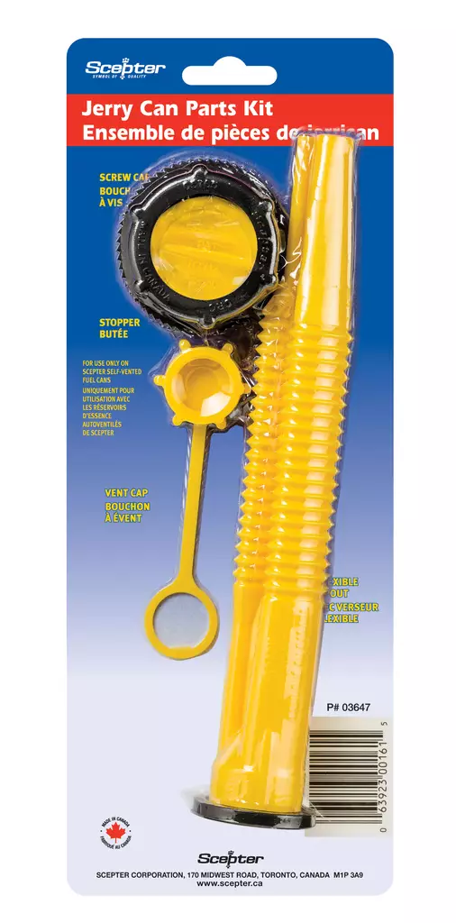 Scepter Varaosasarja polttoainekanisteriin (JCA4) - Veneen polttoainetarvikkeet - 501-03647 - 1