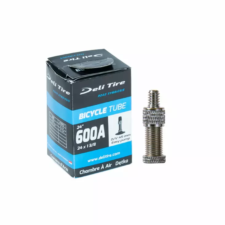 Sisärengas 24" DELI, 32/37-540/541, pikaventtiili 45 - Polkupyörän sisärenkaat - D-000787 - 1