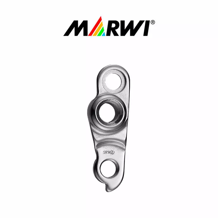 Takavaihtajan korvake marwi, gh-087, 12 mm läpiakseli, kierre 1.75 - Polkupyörän korvakkeet - GH-087 - 2