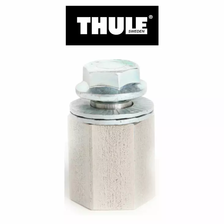 Thule Shimano - lastenkuljetusperäkärryn adapteri jalkajarrulliseen napaan - Polkupyörän lastenistuimet ja kärryt - 20100797 - 1