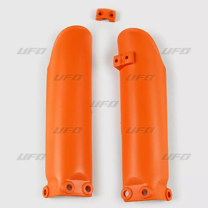 UFO Etuhaarukan suojat KTM65SX 09- Oranssi 127 - Crossipyörän haarukansuojat - 650-4011-127 - 1
