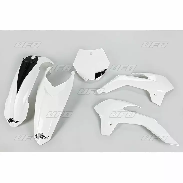 UFO Muovisarja 5-osainen Valkoinen 047 KTM SX85 13-17 - Crossipyörän muovisarjat - 650-K514-047 - 1