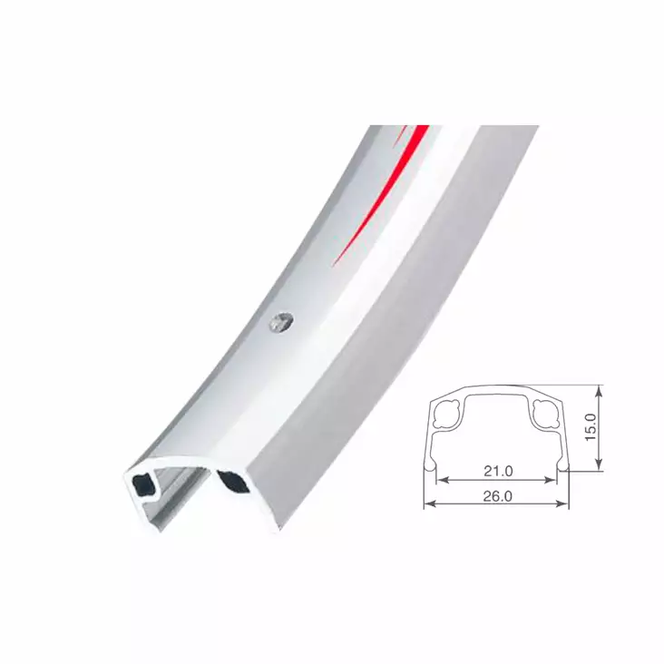 Vanne JETSET 22" 19-484, alumiini - Vanteet eteen 12-24" - 62877 - 1