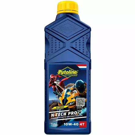 Putoline N-Tech® Pro R+ 10W-40 Moottoriöljy 1L - 4-T Moottoriöljyt - 554-74308 - 1