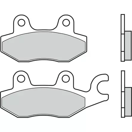Brembo Jarrupalat Carbon Ceramic 07HO4008 - Moottoripyörän jarrupalat - 231-HO4008 - 2