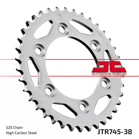 JT Takaratas JTR745.38 - Moottoripyörän takarattaat - 274-R745-38 - 1